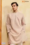 Prestige By Shubhvastra Edit Viscose Silk Bulk Mens Kurta Orders In India